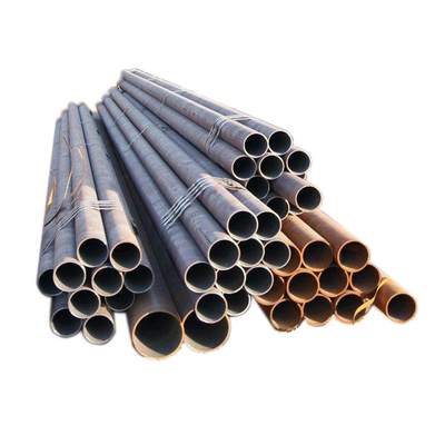 Bs1139 galvanizó la tubería de acero del carbono alrededor de los tubos del andamio de Erw 60m m